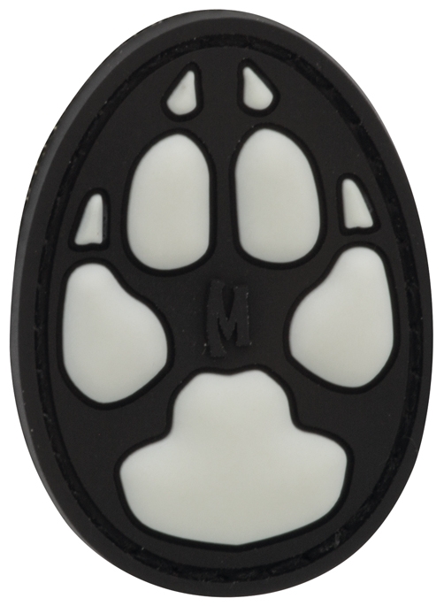 Maxpedition Rubber Patch DOG TRACK Glow